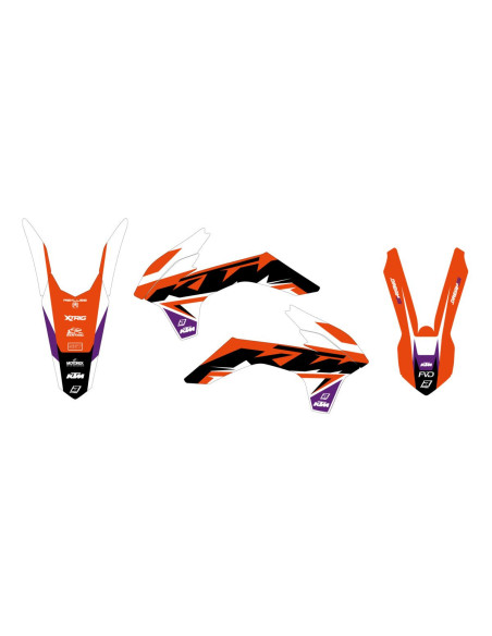 Kit déco BLACKBIRD Dream Graphic 5 KTM SXF 2013-2015