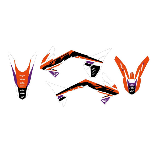 Kit déco BLACKBIRD Dream Graphic 5 KTM 85 SX 2013-2017
