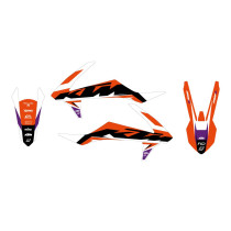Kit déco BLACKBIRD Dream Graphic 5 KTM SX EXC 2016-2018