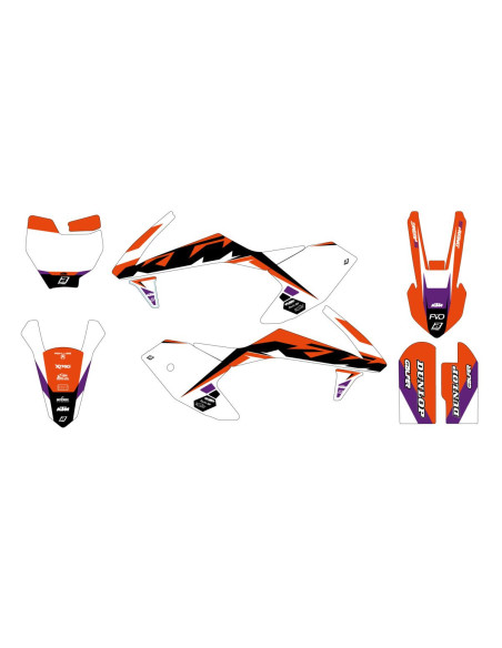 Kit déco BLACKBIRD Dream Graphic 5 KTM 50 SX 2016-2020