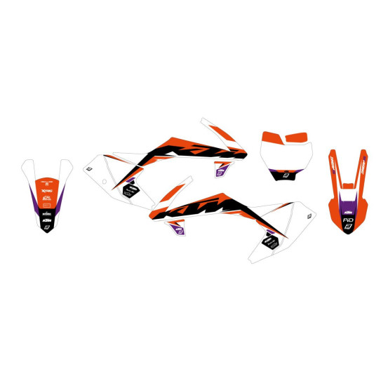Kit déco BLACKBIRD Dream Graphic 5 KTM 65 SX 2016-2020