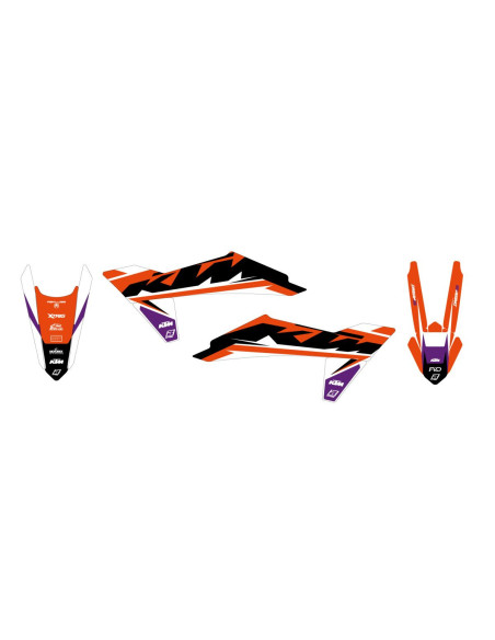 Kit déco BLACKBIRD Dream Graphic 5 KTM SX EXC 2023