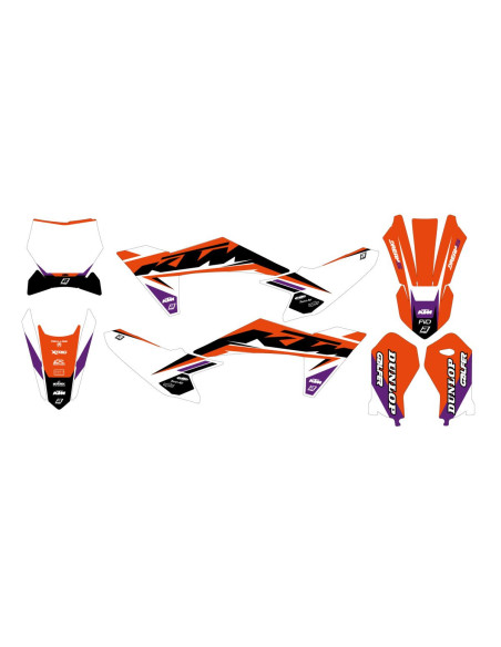 Kit déco BLACKBIRD Dream Graphic 5 KTM 50 SX 2024