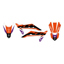 Kit déco BLACKBIRD Dream Graphic 5 KTM 65 SX 2024