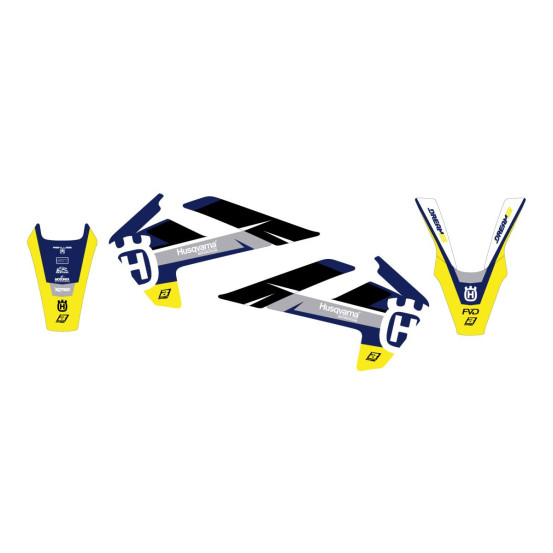 Kit déco BLACKBIRD Dream Graphic 5 Husqvarna TC FC 2016-2018