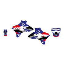 Kit déco BLACKBIRD Dream Graphic 5 Yamaha WRF 2003-2004