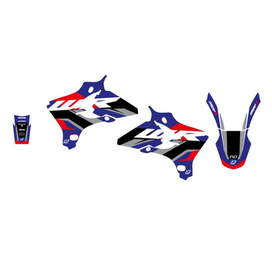 Kit déco BLACKBIRD Dream Graphic 5 Yamaha  WRF 2005-2006