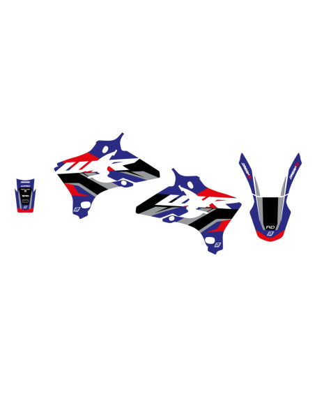 Kit déco BLACKBIRD Dream Graphic 5 Yamaha  WRF 2005-2006