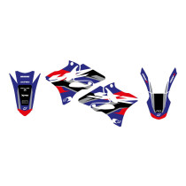 Kit déco BLACKBIRD Dream Graphic 5 Yamaha  125/250 YZ 2002-2014