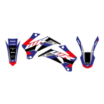 Kit déco BLACKBIRD Dream Graphic 5 Yamaha 250 WRF 2007-2014