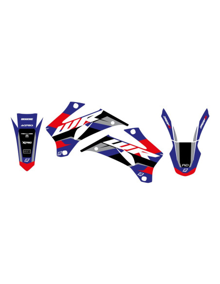 Kit déco BLACKBIRD Dream Graphic 5 Yamaha 250 WRF 2007-2014