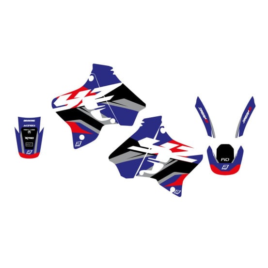 Kit déco BLACKBIRD Dream Graphic 5 Yamaha  YZ 1993-1995