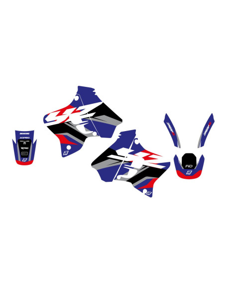 Kit déco BLACKBIRD Dream Graphic 5 Yamaha  YZ 1993-1995