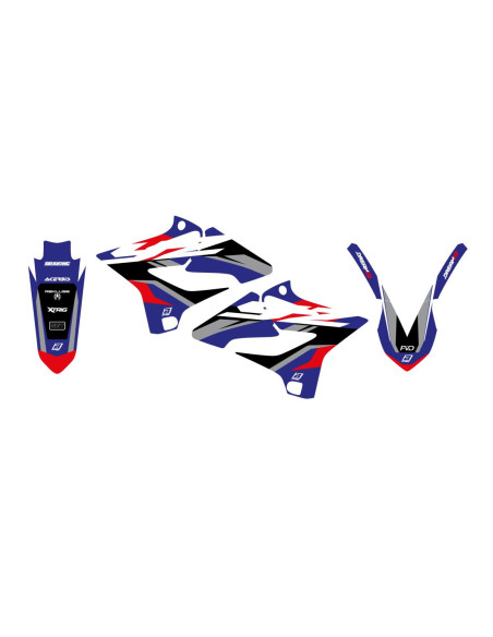 Kit déco BLACKBIRD Dream Graphic 5 Yamaha  125/250 YZ 2015-2021