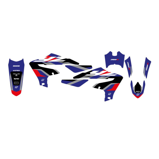 Kit déco BLACKBIRD Dream Graphic 5 Yamaha 250 YZF 2019-2022