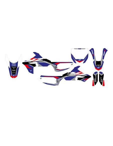 Kit déco BLACKBIRD Dream Graphic 5 Yamaha 65 YZ 2019