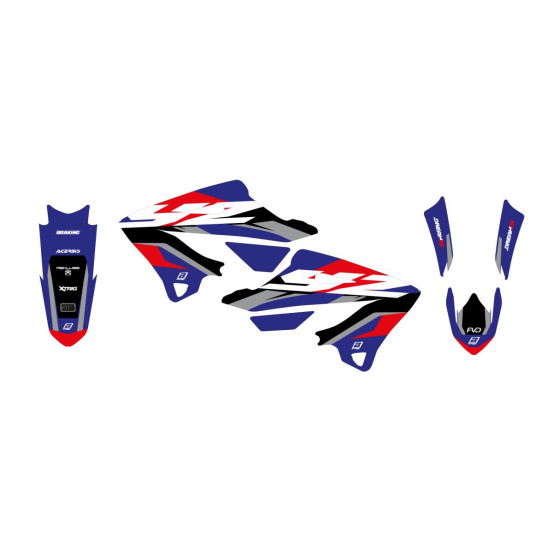 Kit déco BLACKBIRD Dream Graphic 5 Yamaha 125/250 YZ 2022