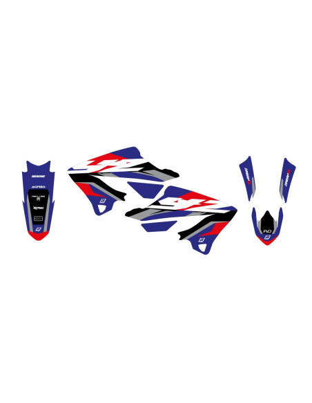 Kit déco BLACKBIRD Dream Graphic 5 Yamaha 125/250 YZ 2022