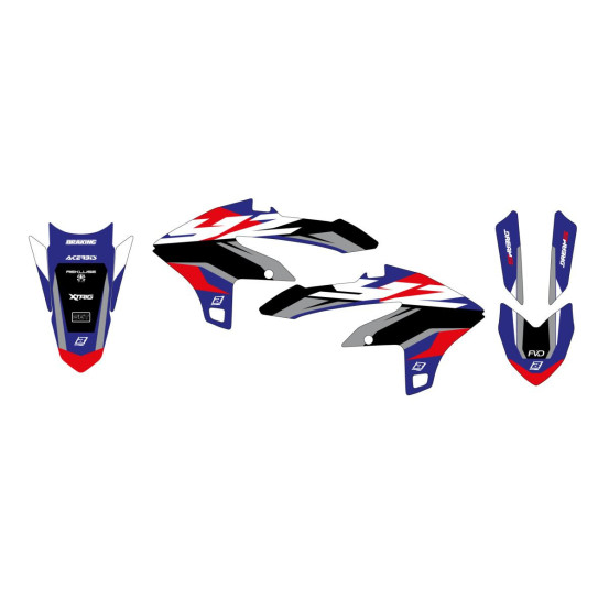 Kit déco BLACKBIRD Dream Graphic 5 Yamaha 450 YZF 2023