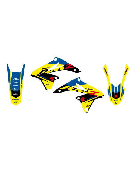 Kit déco BLACKBIRD Dream Graphic 5 Suzuki 250 RMZ 2010-2018