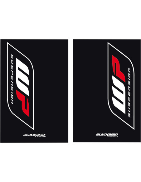 Kit stickers protection de fourche BLACKBIRD WP noir