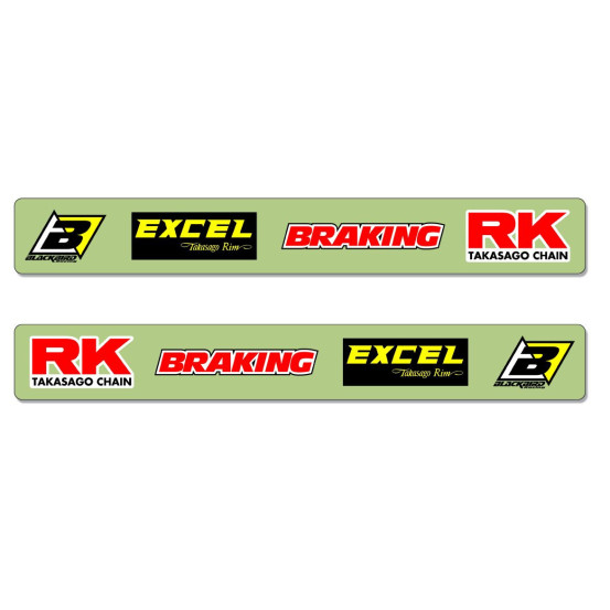 Autocollant Bras Oscillant Blackbird Suzuki RM RM-Z