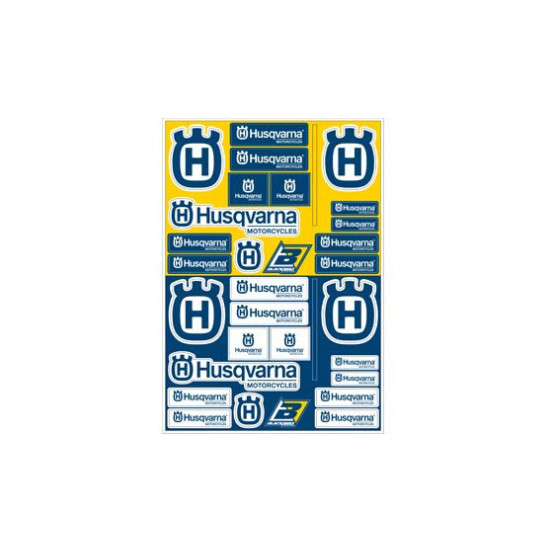 Planche Stickers Blackbird Husqvarna