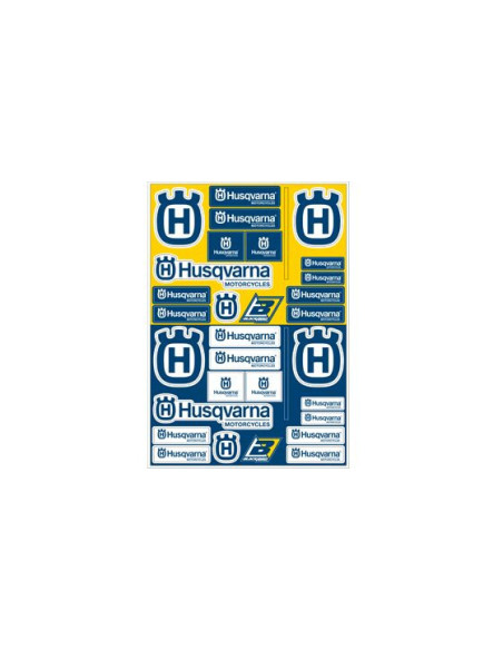 Planche Stickers Blackbird Husqvarna
