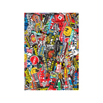 Planche Stickers Blackbird stick bomb