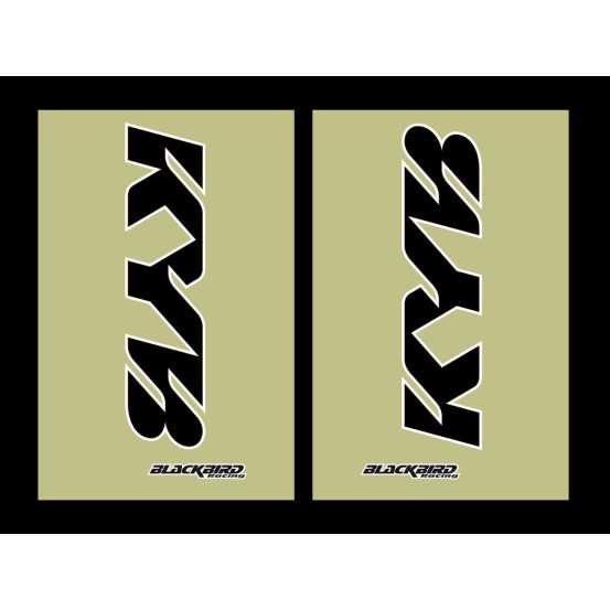 Kit stickers protection de fourche BLACKBIRD KYB Factory
