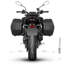 Supports valises latérales SHAD 3P System Yamaha MT09 2024-2025 2