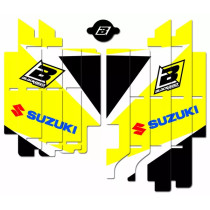 Kit déco grilles radiateurs BLACKBIRD Dream Graphic 4 Suzuki RM-Z 2019-2025
