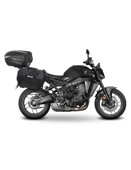 Pack bagagerie complet SHAD Yamaha MT09 2024-2025 Extensible