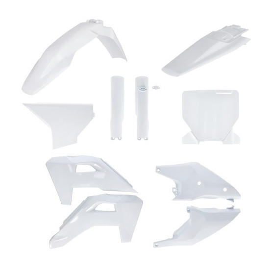 Kit plastiques complet - Blanc - ACERBIS Husqvarna TC/FC 2025-2026