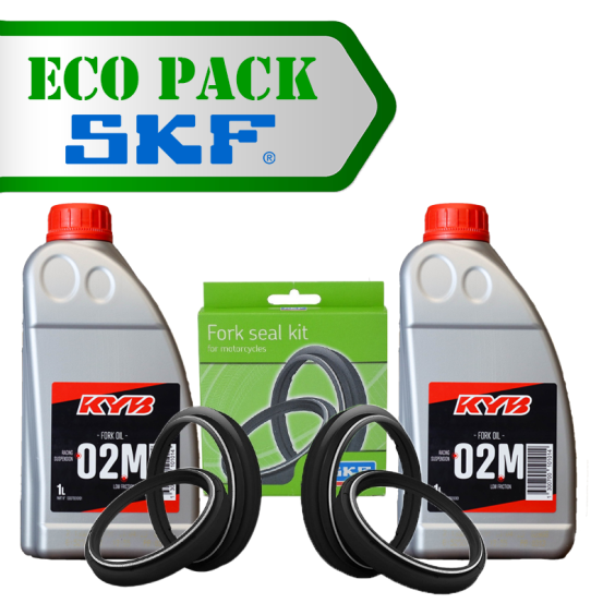Eco pack SKF Standard 49mm SHOWA X2 / 2 Litres Kayaba 02M