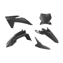 Kit plastiques Racetech - Noir - KTM 65 SX 2024