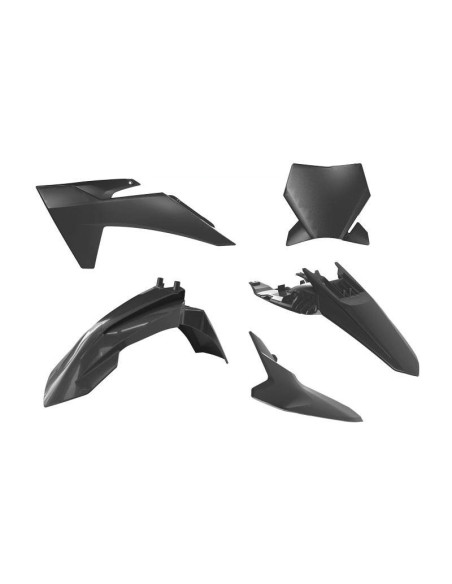 Kit plastiques Racetech - Noir - KTM 65 SX 2024