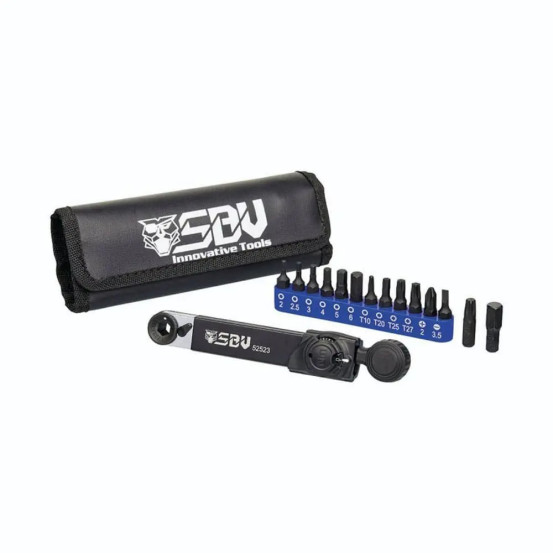 Clé dynamométrique à embout 1/4 SBV TOOLS - 0 à 10 Nm