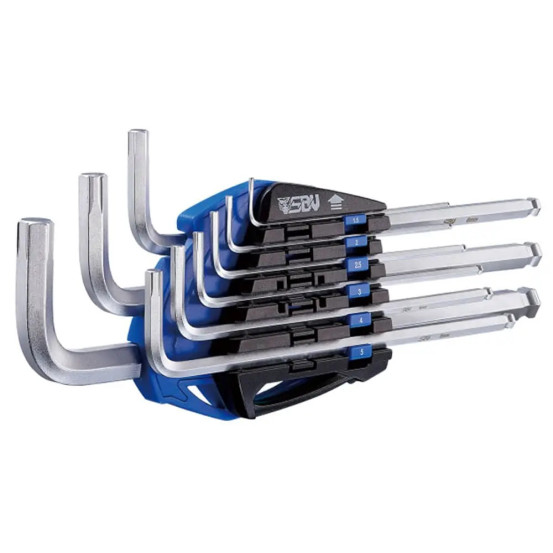 Clés extracteur Allen SBV TOOLS - 9 pièces