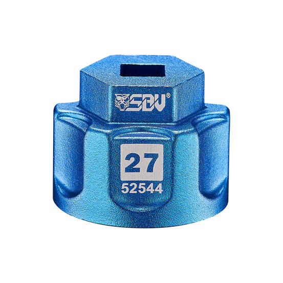Douille 27 mm SBV TOOLS Aluminium - 3/8