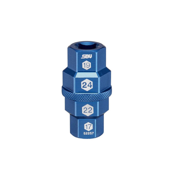 Douille axe de roue Allen SBV TOOLS 17 - 19 - 22 - 24 mm
