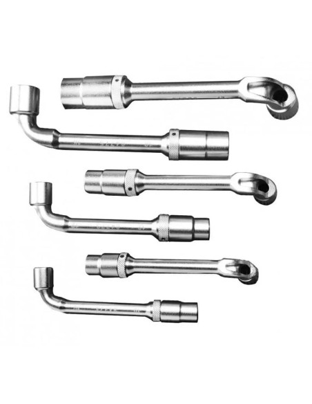 Set de clés à pipe cliquet SBV TOOLS 6 pièces