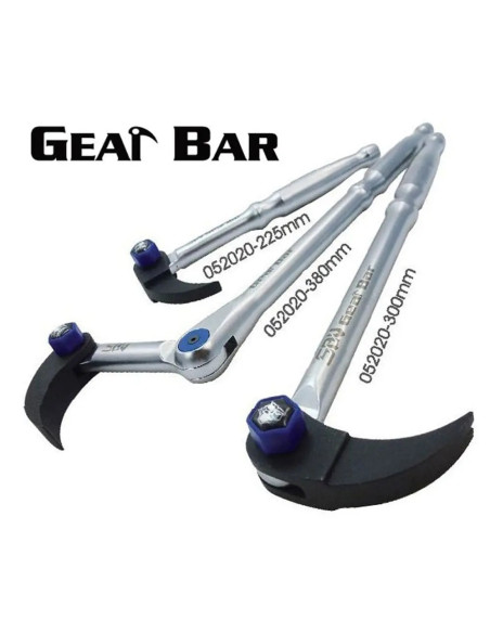 Set de pied de biche à cliquet SBV TOOLS - 3 pièces