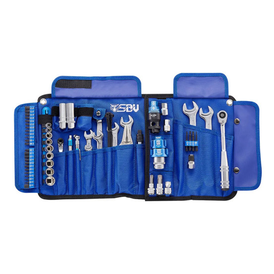 Trousse à outils moto SBV TOOLS set Pro BMW - KTM - HUSQVARNA - GASGAS - HONDA - KAWASAKI - SUZUKI - YAMAHA - TRIUMPH