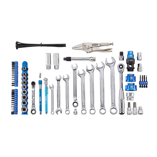 Trousse à outils moto SBV TOOLS set Pro BMW - KTM - HUSQVARNA - GASGAS - HONDA - KAWASAKI - SUZUKI - YAMAHA - TRIUMPH