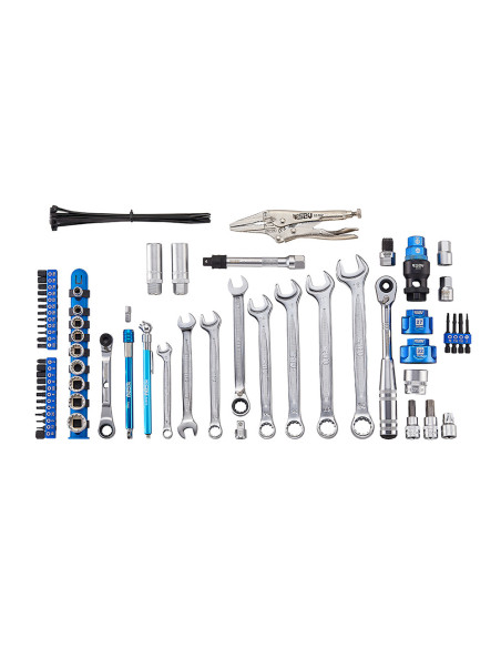 Trousse à outils moto SBV TOOLS set Pro BMW - KTM - HUSQVARNA - GASGAS - HONDA - KAWASAKI - SUZUKI - YAMAHA - TRIUMPH