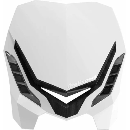 Plaque phare - Blanc - POLISPORT E-Blaze