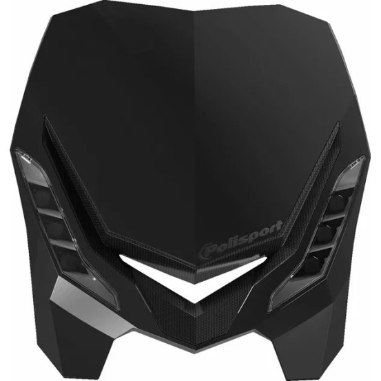 Plaque phare - Noir - POLISPORT E-Blaze