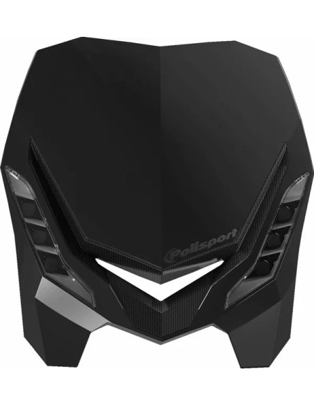 Plaque phare - Noir - POLISPORT E-Blaze