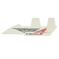 Autocollant / sticker / décor (biaggi) origine Aprilia 50 / 125 RS 2011-2013
